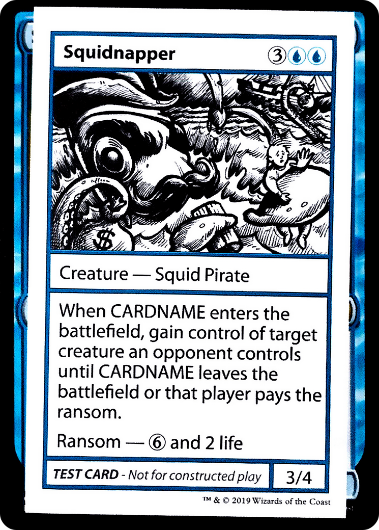 Image of Squidnapper (2021 Edition) [Mystery Booster Playtest Cards]