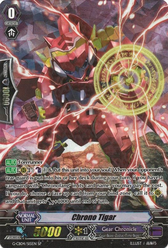 Image of Chrono Tigar (G-CB04/S15EN) [Gear of Fate]