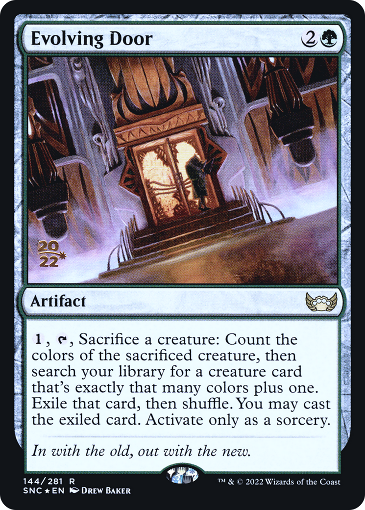 Image of Evolving Door [Streets of New Capenna Prerelease Promos]