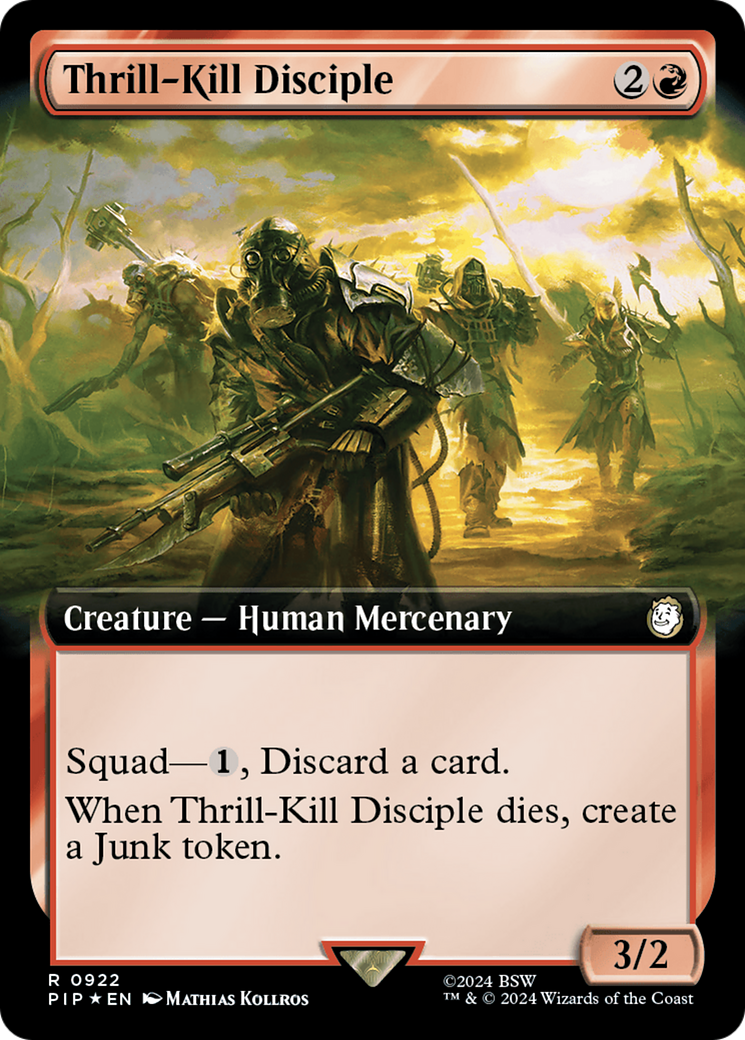 Image of Thrill-Kill Disciple (Extended Art) (Surge Foil) [Fallout]
