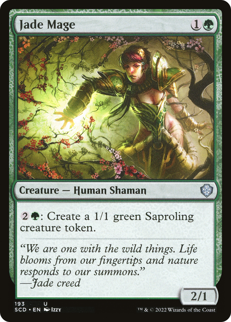 Image of Jade Mage [Starter Commander Decks]