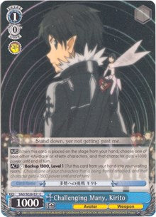 Image of Challenging Many, Kirito (SAO/SE26-E31 C) [Sword Art Online II Vol.2]