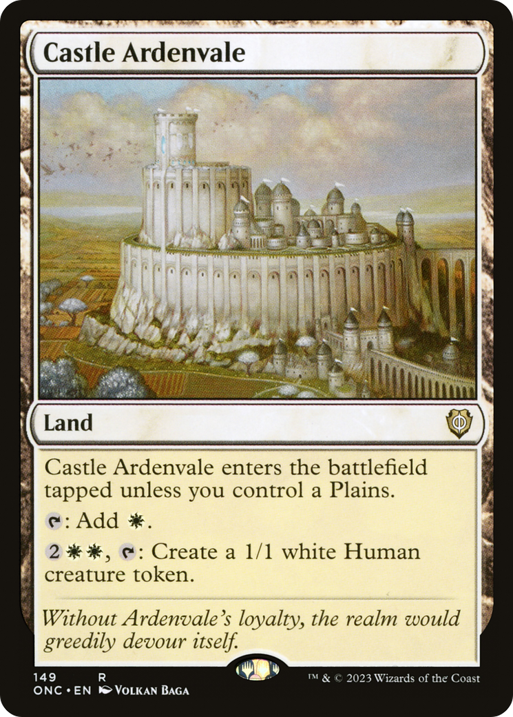Image of Castle Ardenvale [Phyrexia: All Will Be One Commander]