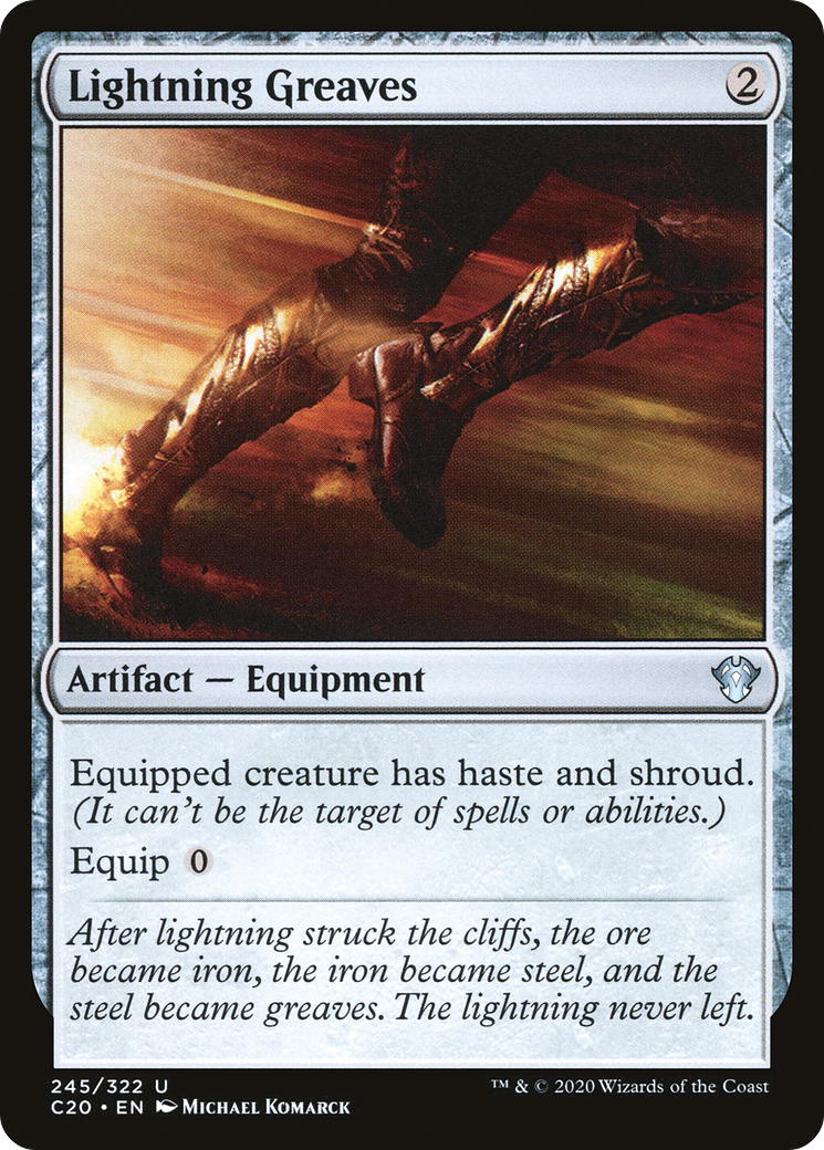 Image of Lightning Greaves [Commander 2020]