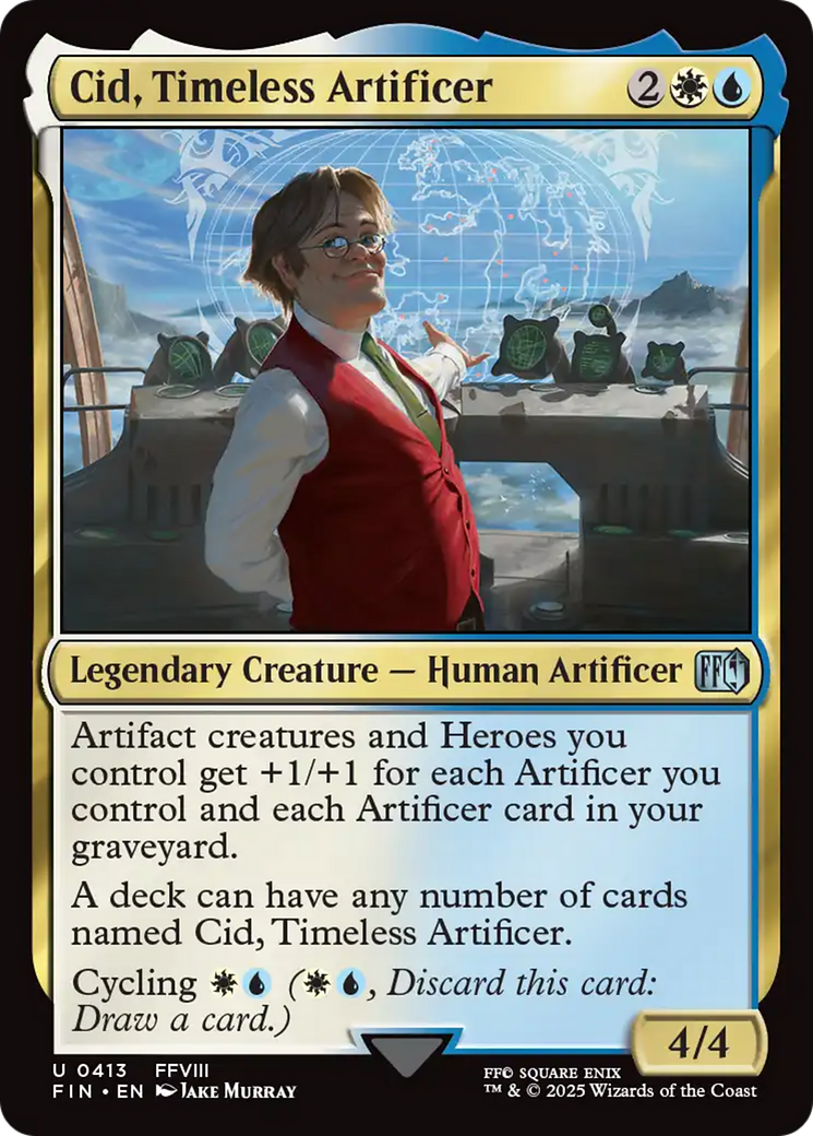 Image of Cid, Timeless Artificer (0413) [FINAL FANTASY]