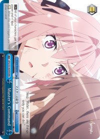 Image of Master's Command (APO/S53-E097R RRR) [Fate/Apocrypha]
