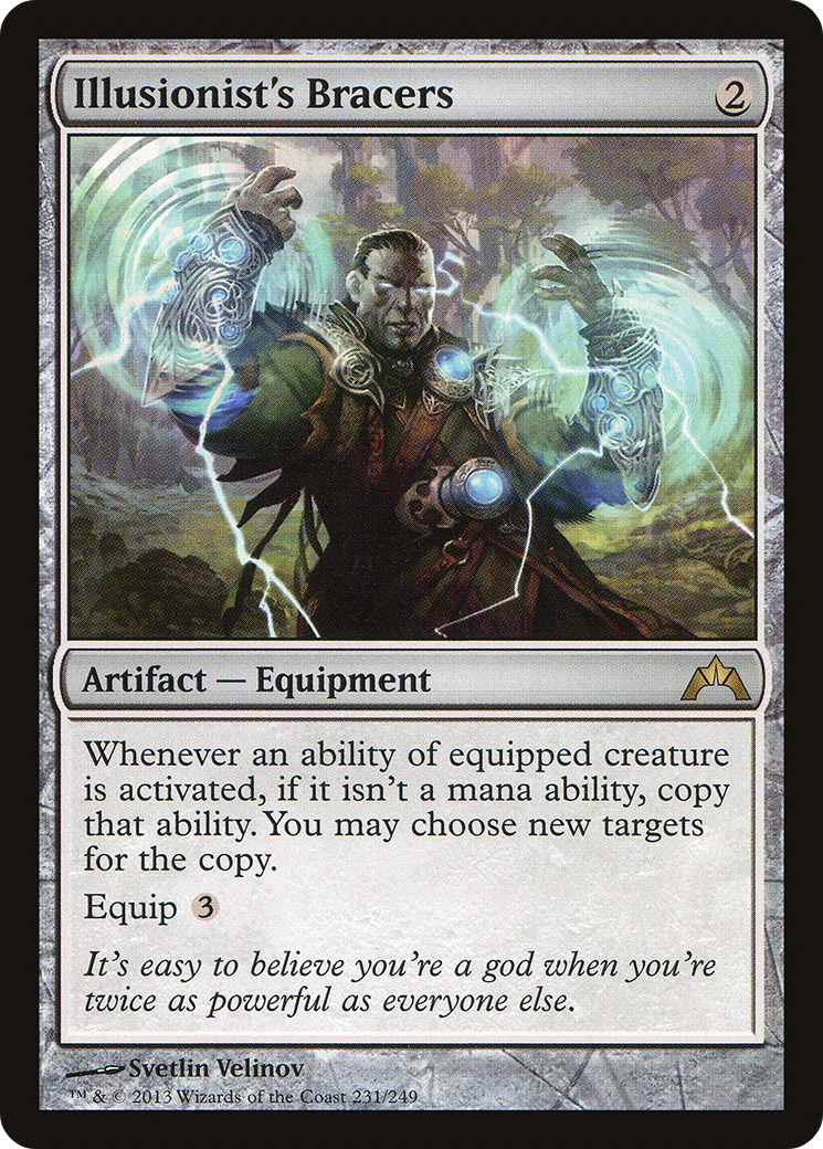 Image of Illusionist's Bracers [Gatecrash]