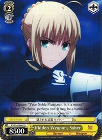 Image of Hidden Weapon, Saber (FS/S34-TE06 TD) [Fate/Stay Night [Unlimited Blade Works]]