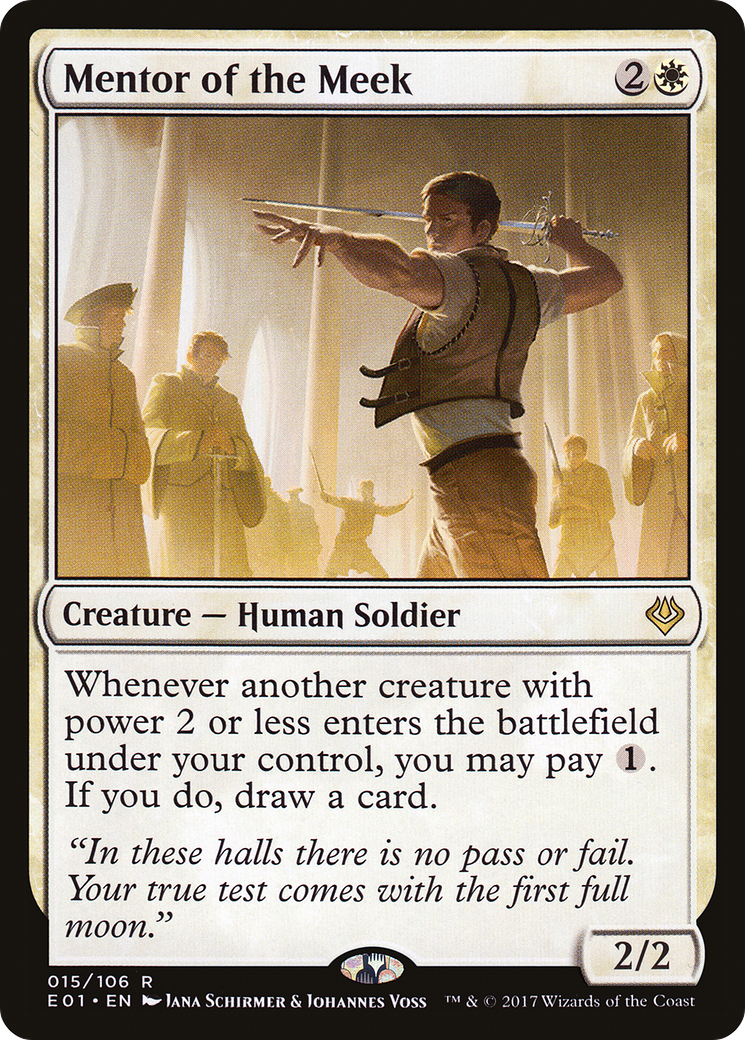 Image of Mentor of the Meek [Archenemy: Nicol Bolas]