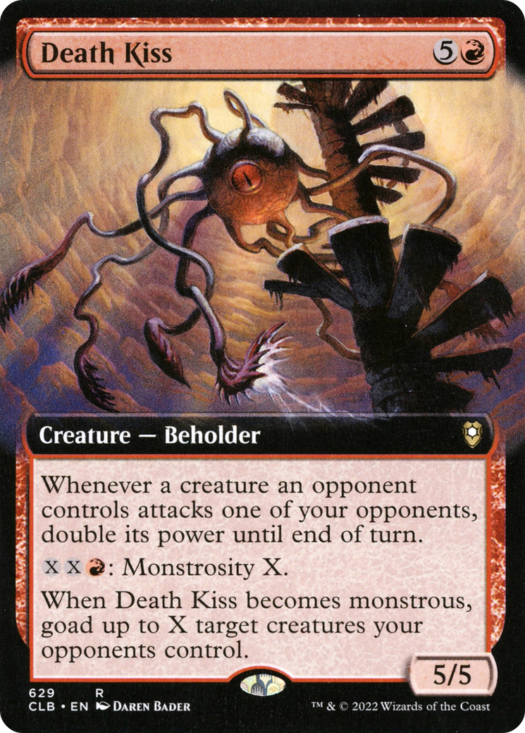 Image of Death Kiss (Extended Art) [Commander Legends: Battle for Baldur's Gate]