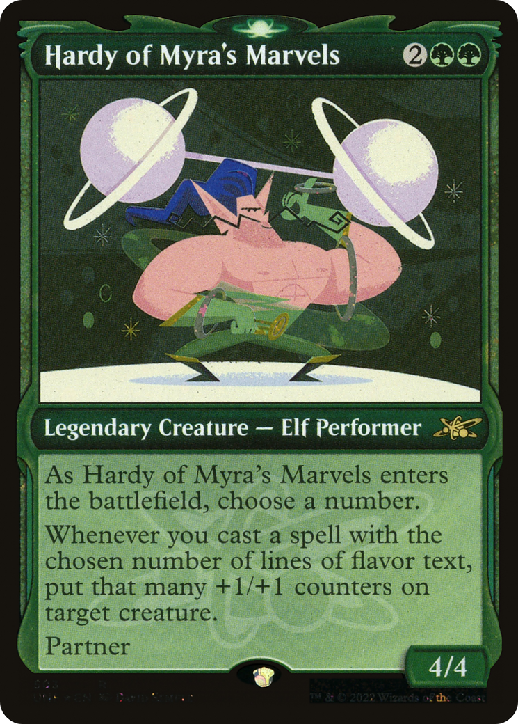Image of Hardy of Myra's Marvels (Showcase) (Galaxy Foil) [Unfinity]