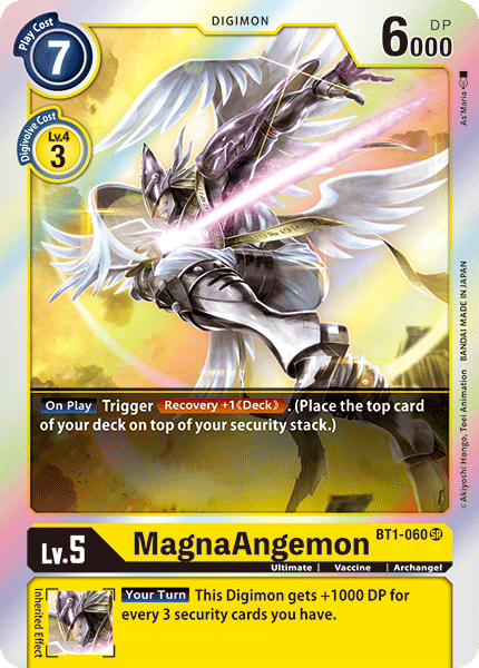 Image of MagnaAngemon [BT1-060] [Release Special Booster Ver.1.0]