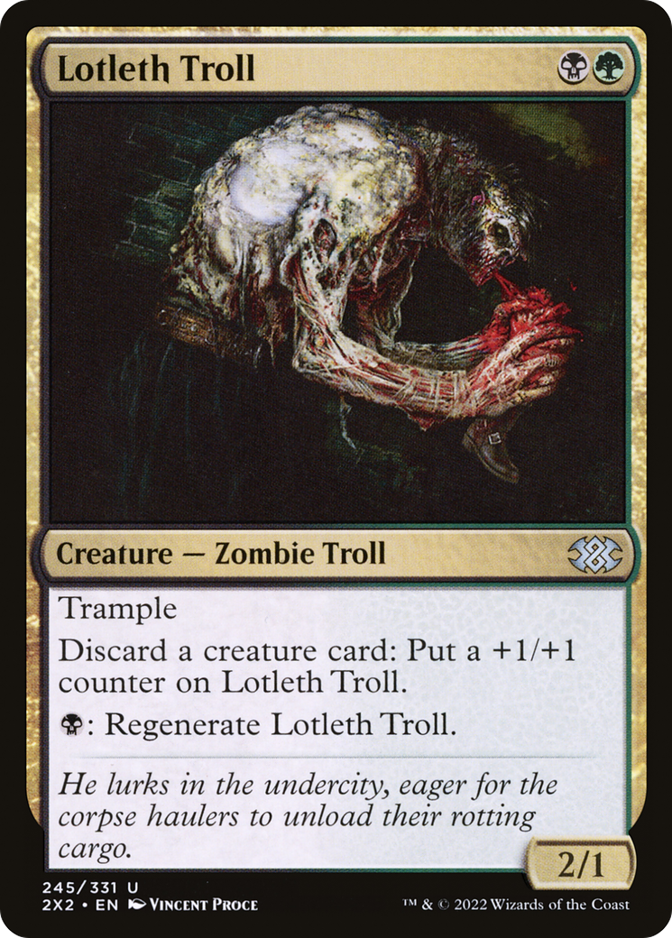Image of Lotleth Troll [Double Masters 2022]