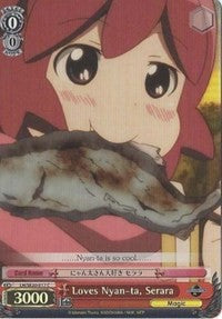Image of Loves Nyan-ta, Serara (LH/SE20-E17 C) (Alternate Art Foil) [LOG HORIZON]