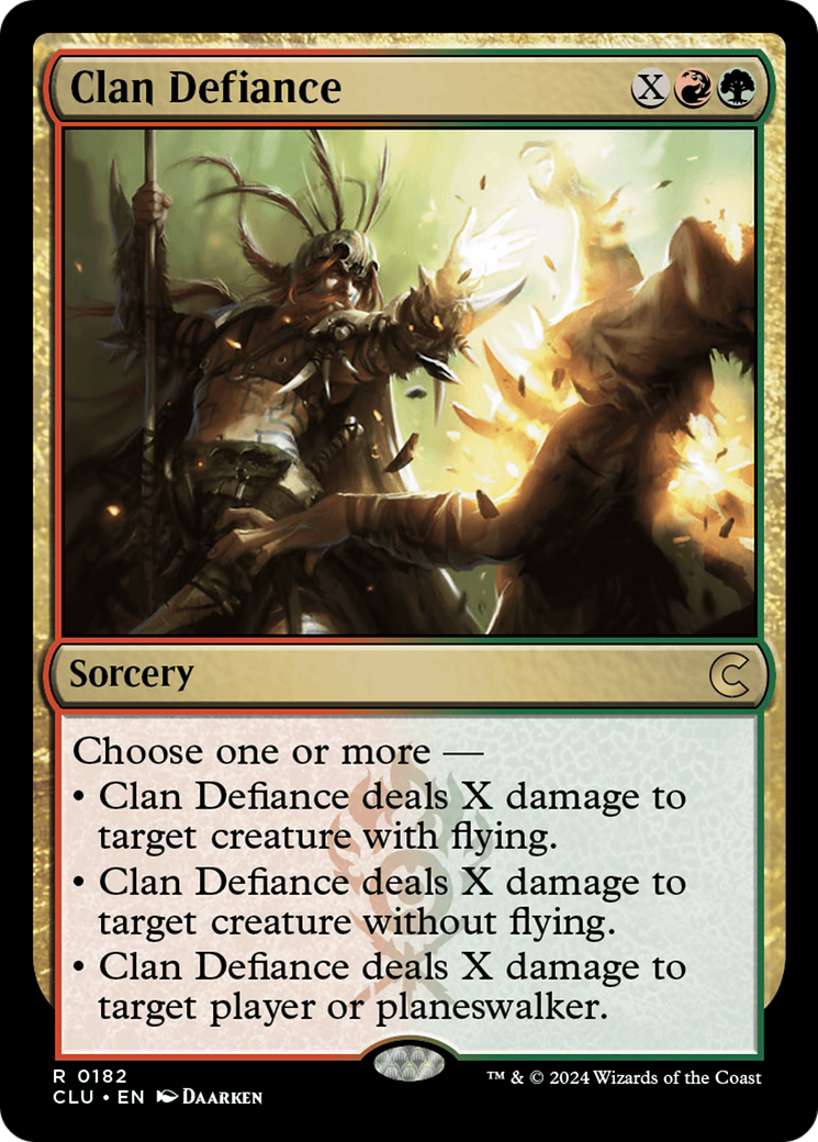 Image of Clan Defiance [Ravnica: Clue Edition]