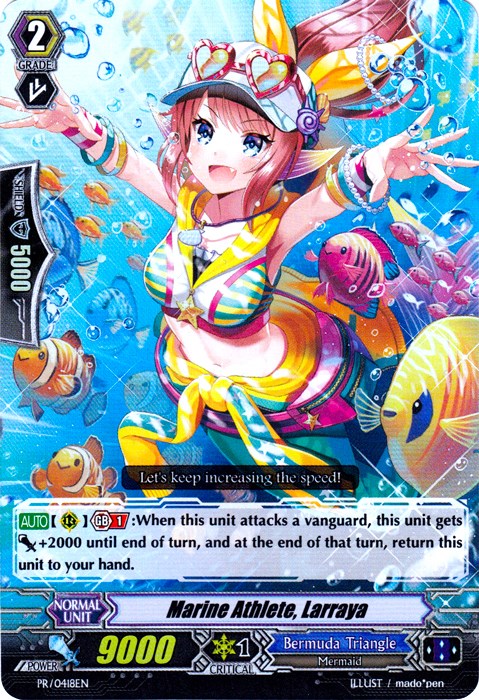Image of Marine Athlete, Larraya (PR/0418EN) [Promo Cards]