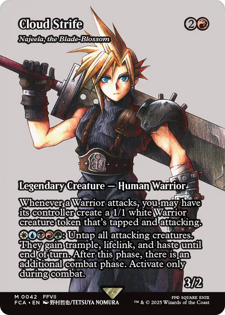 Image of Cloud Strife - Najeela, the Blade-Blossom (Showcase) [FINAL FANTASY : Through the Ages]