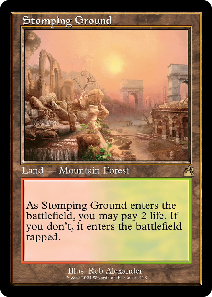 Image of Stomping Ground (Retro) [Ravnica Remastered]