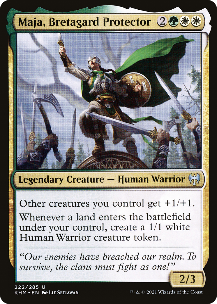 Image of Maja, Bretagard Protector [Kaldheim]