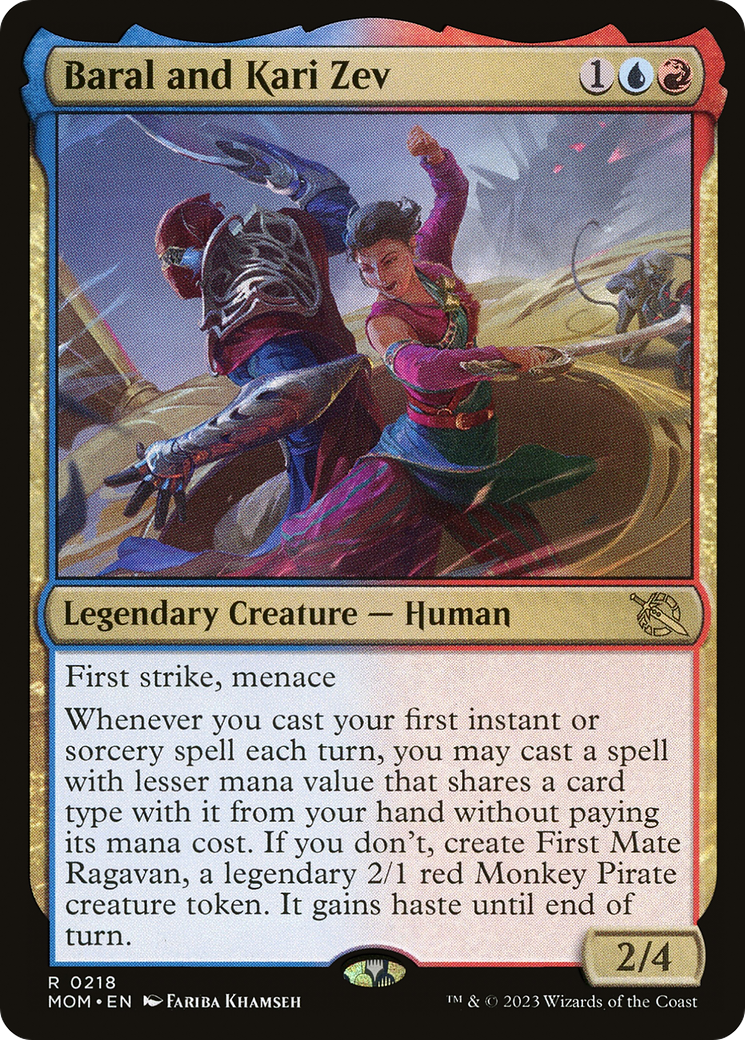 Image of Baral and Kari Zev [March of the Machine]