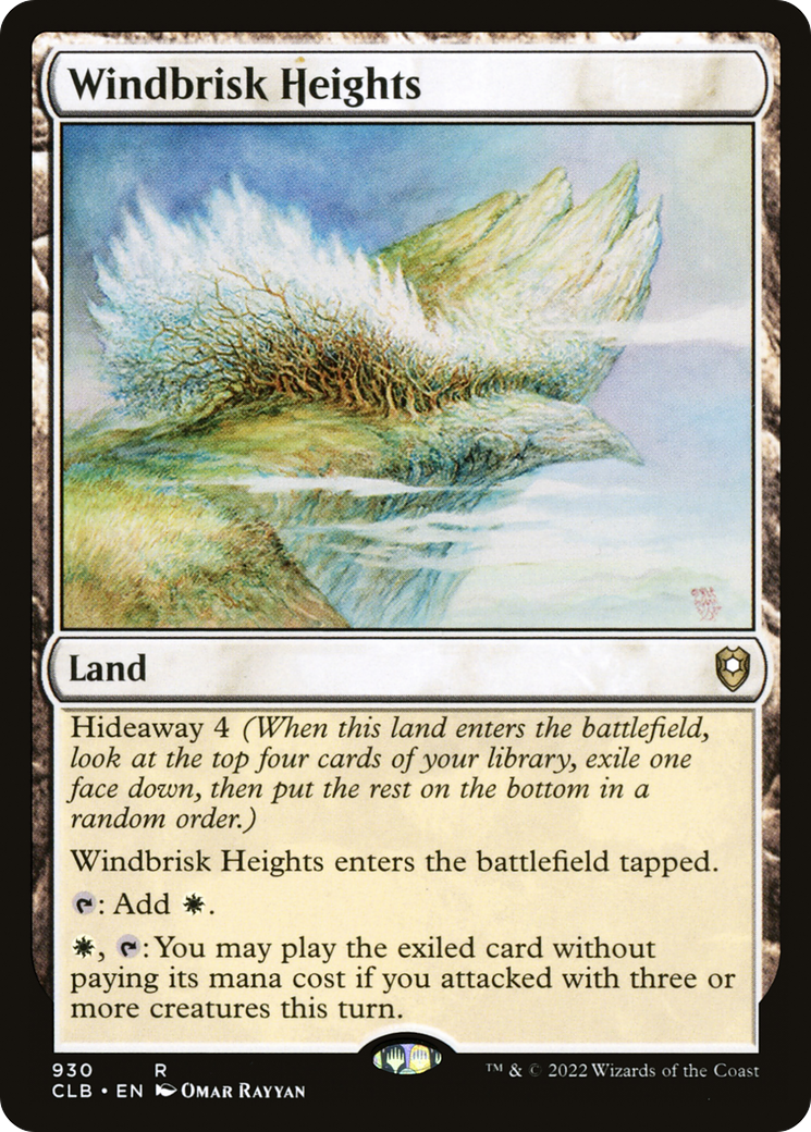 Image of Windbrisk Heights [Commander Legends: Battle for Baldur's Gate]