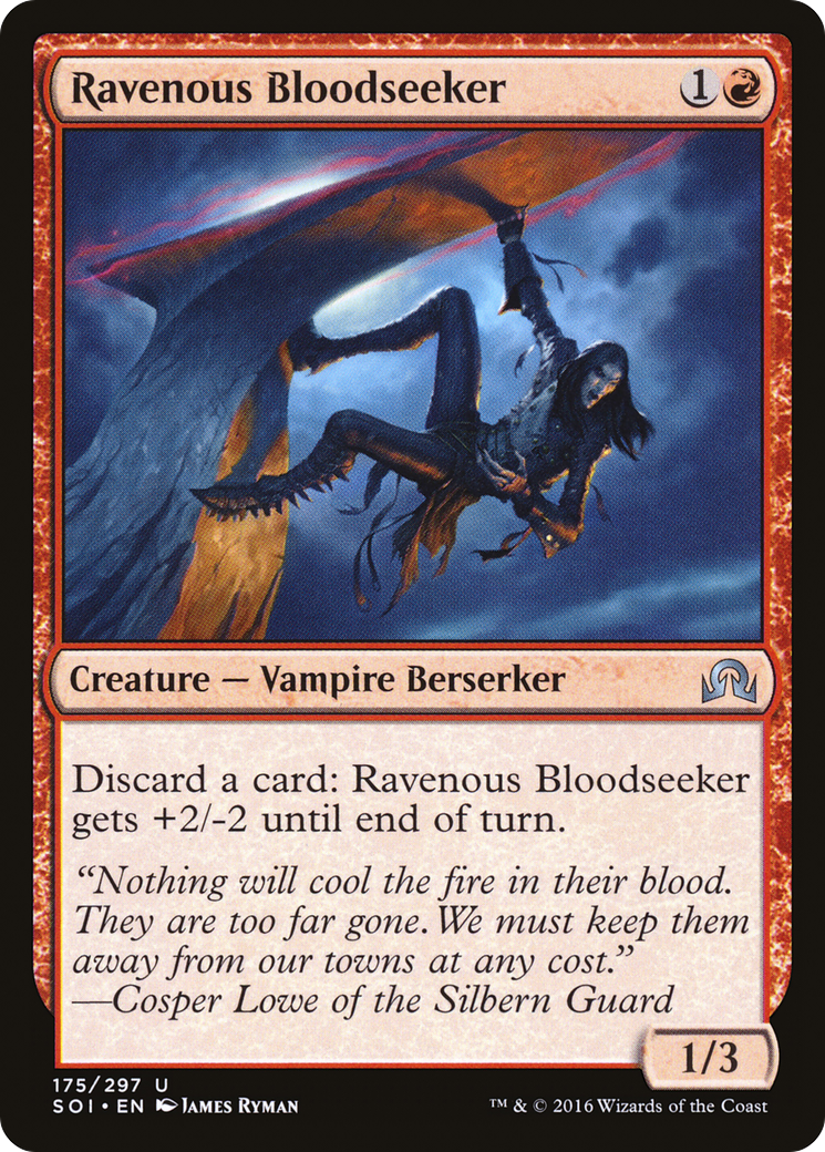 Image of Ravenous Bloodseeker [Shadows over Innistrad]