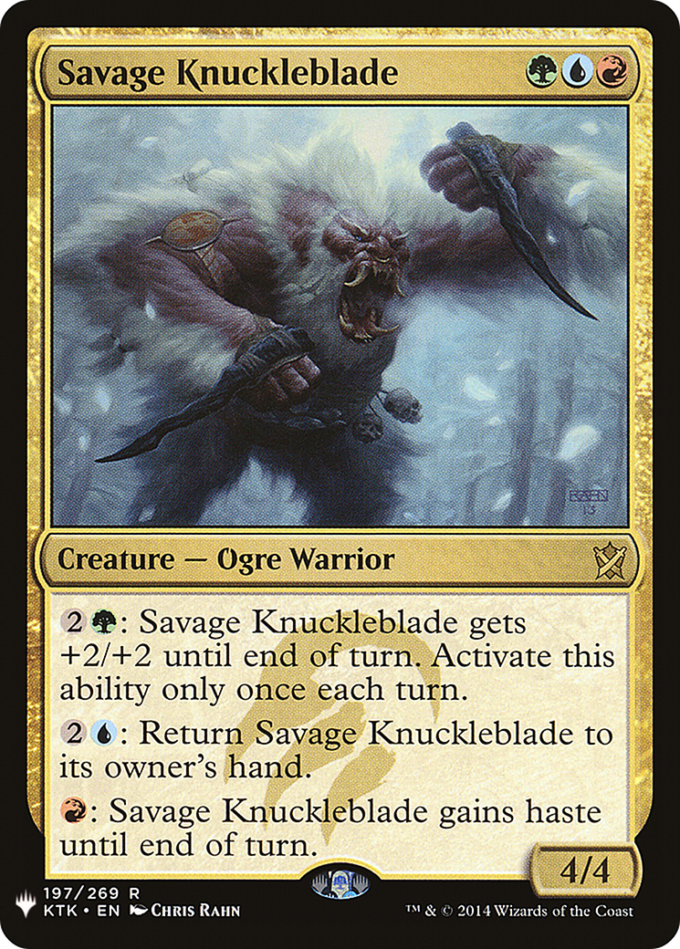 Image of Savage Knuckleblade [Mystery Booster]