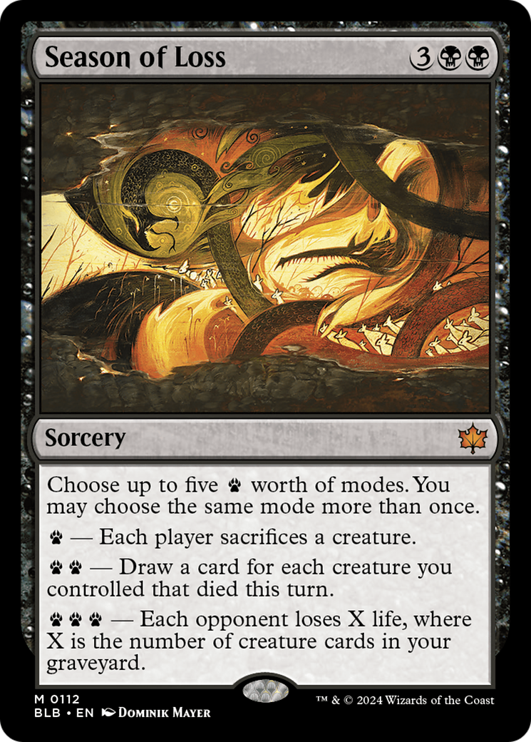 Image of Season of Loss [Bloomburrow]