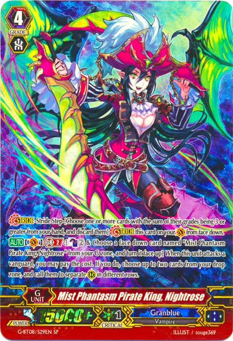 Image of Mist Phantasm Pirate King, Nightrose (G-BT08/S29EN) [Absolute Judgment]