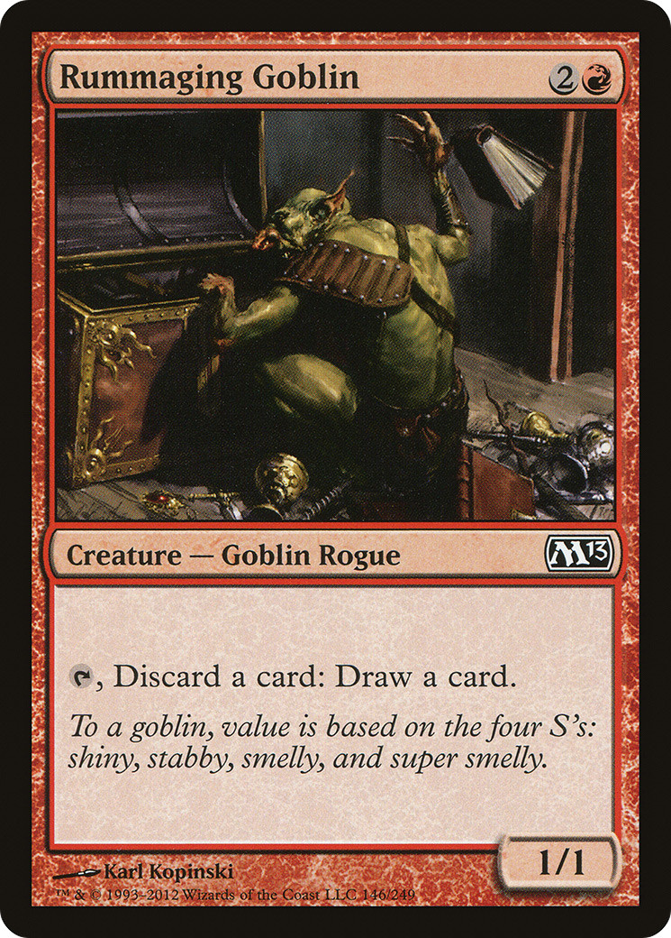 Image of Rummaging Goblin [Magic 2013]