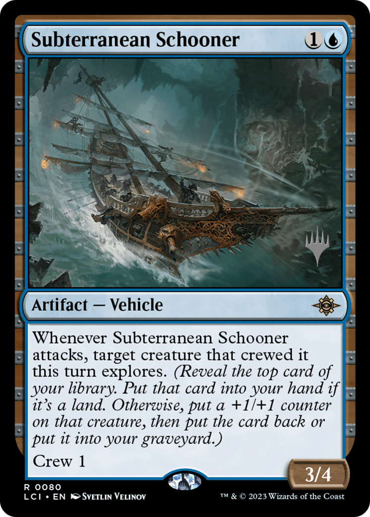 Image of Subterranean Schooner (Promo Pack) [The Lost Caverns of Ixalan Promos]
