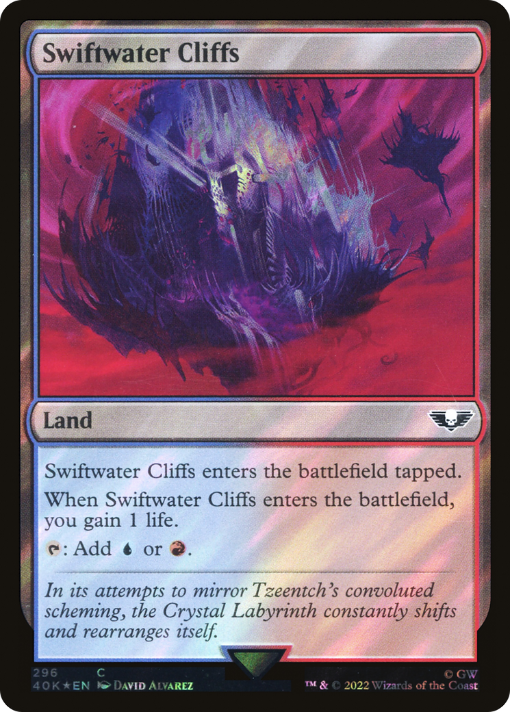 Image of Swiftwater Cliffs (Surge Foil) [Warhammer 40,000]