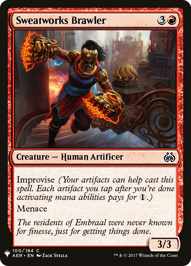 Image of Sweatworks Brawler [Mystery Booster]