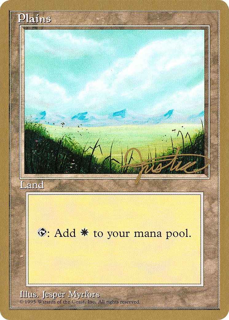 Image of Plains (mj364) (Mark Justice) [Pro Tour Collector Set]