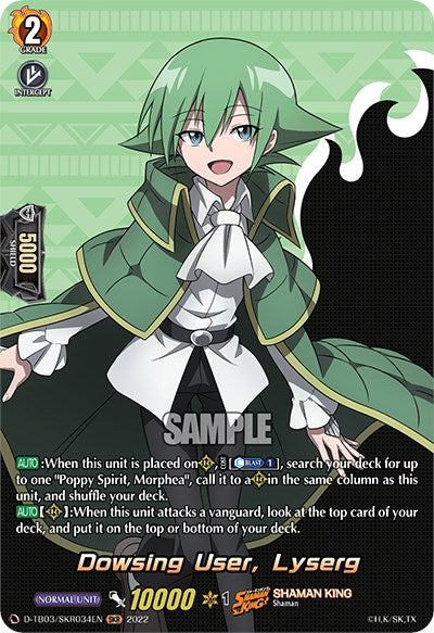 Image of Dowsing User, Lyserg (D-TB03/SKR034EN) [Shaman King]