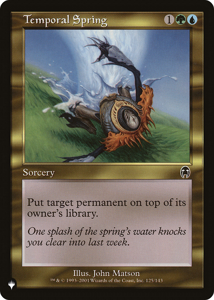 Image of Temporal Spring [The List]