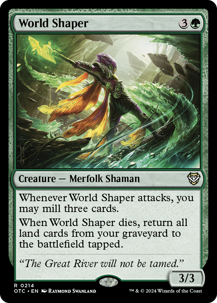Image of World Shaper [Outlaws of Thunder Junction Commander]