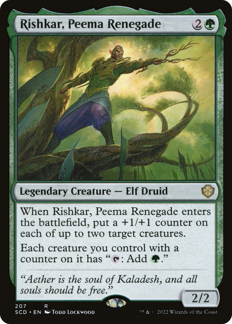 Image of Rishkar, Peema Renegade [Starter Commander Decks]
