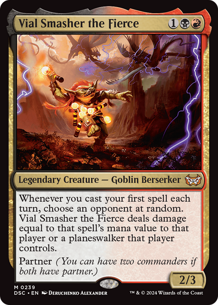 Image of Vial Smasher the Fierce [Duskmourn: House of Horror Commander]
