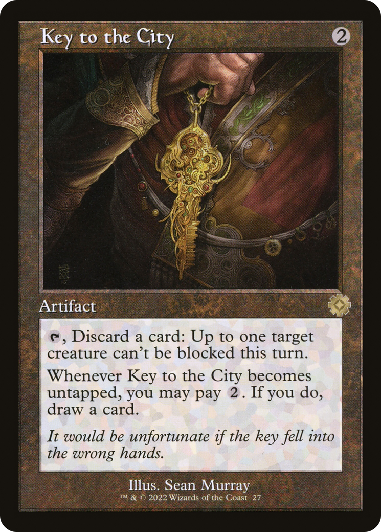 Image of Key to the City (Retro) [The Brothers' War Retro Artifacts]