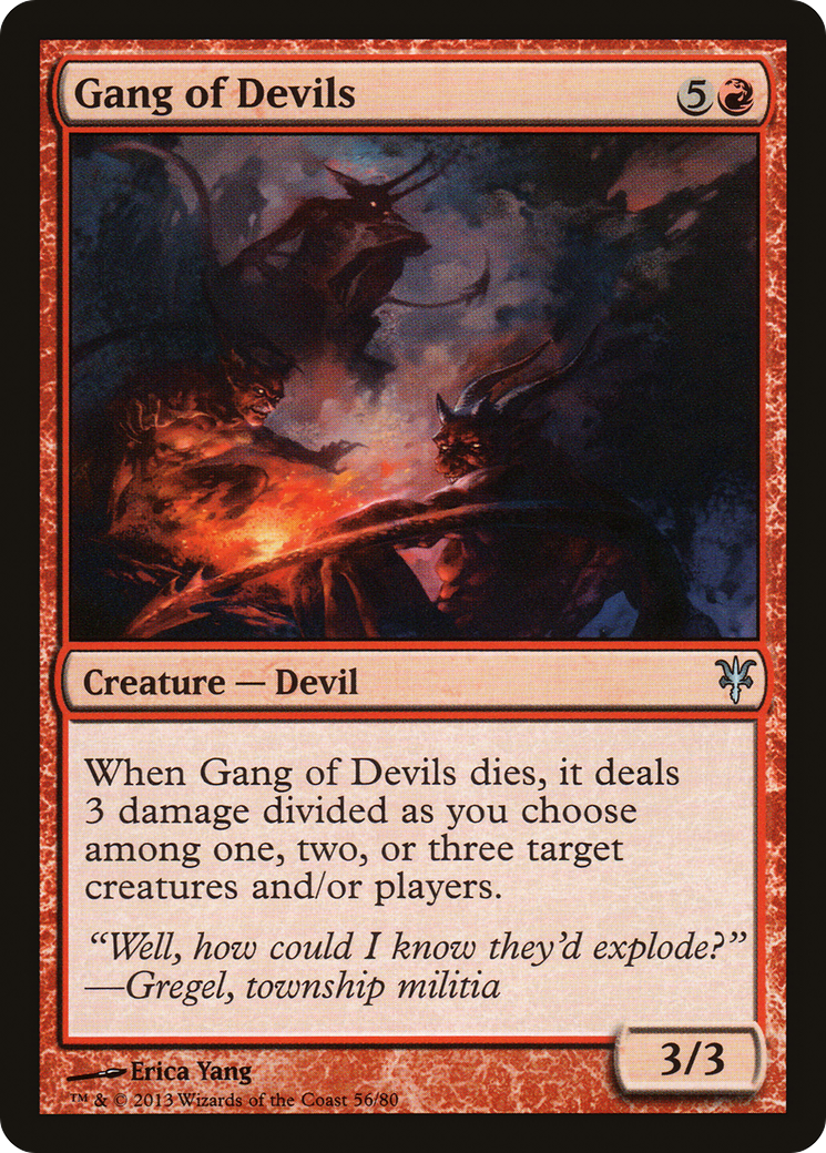 Image of Gang of Devils [Duel Decks: Sorin vs. Tibalt]