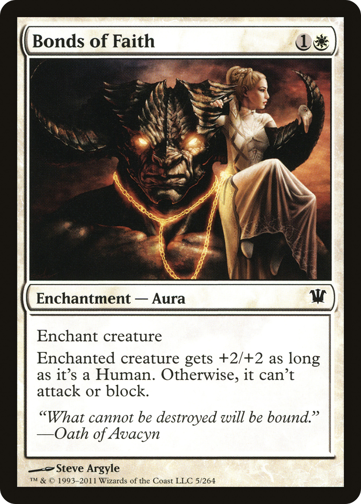 Image of Bonds of Faith [Innistrad]