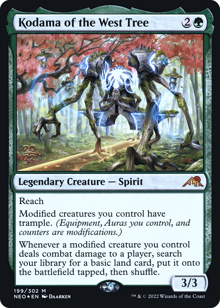 Image of Kodama of the West Tree [Kamigawa: Neon Dynasty Prerelease Promos]