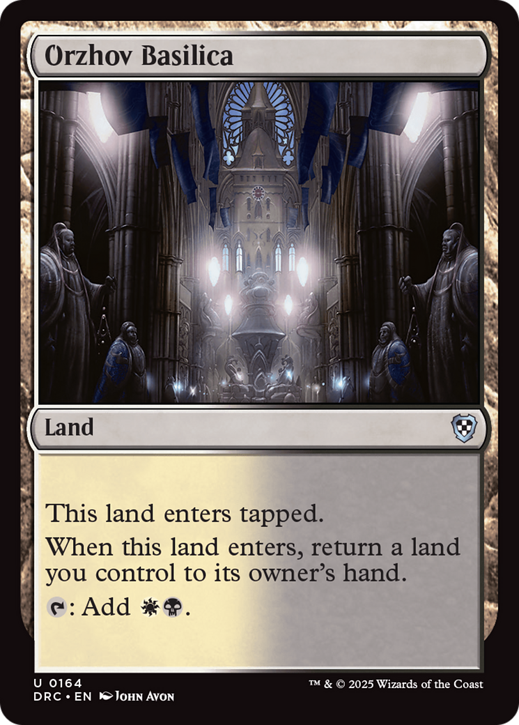 Image of Orzhov Basilica [Aetherdrift Commander]