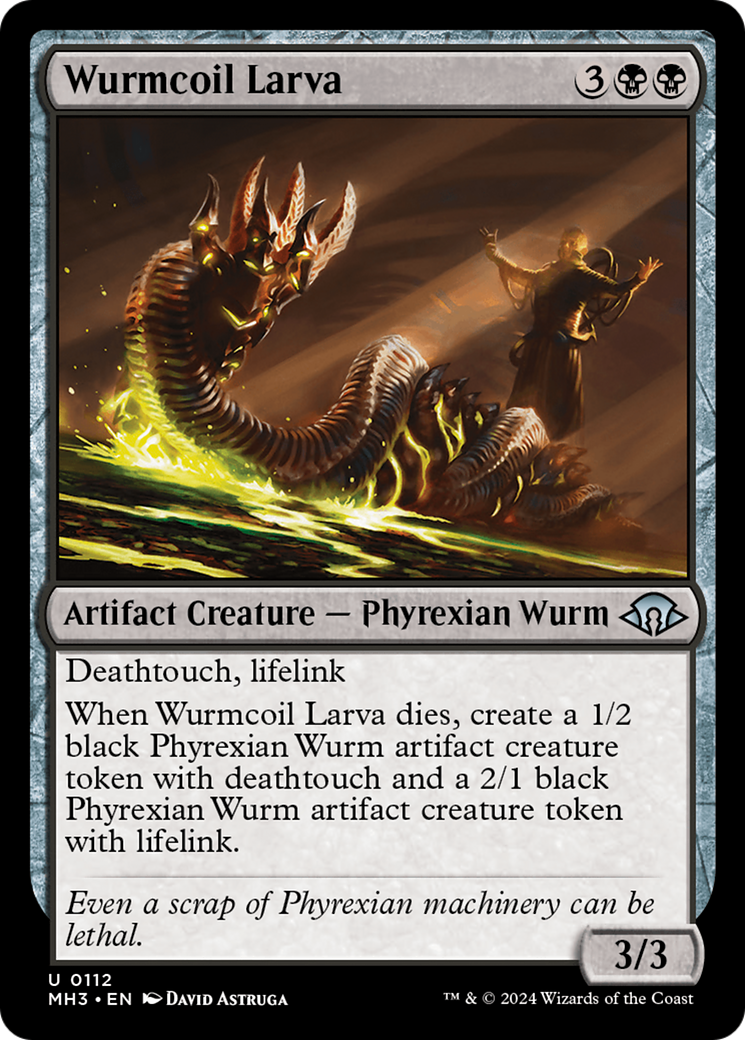 Image of Wurmcoil Larva [Modern Horizons 3]