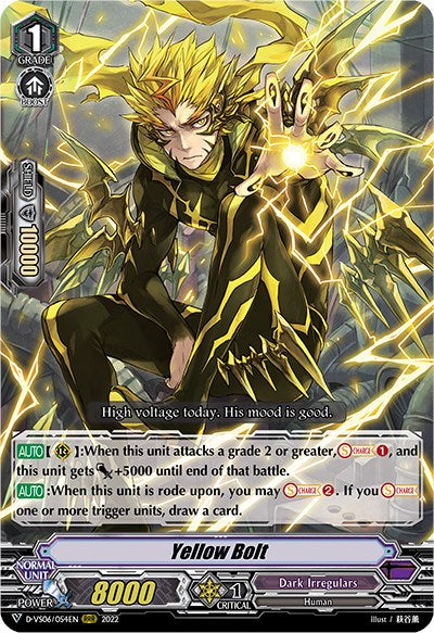 Image of Yellow Bolt (D-VS06/054EN) [V Clan Collection Vol.6]