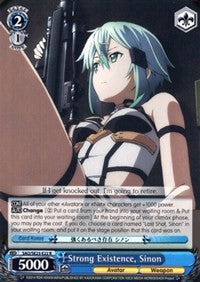 Image of Strong Existence, Sinon (SAO/SE23-E22 R) [Sword Art Online II]