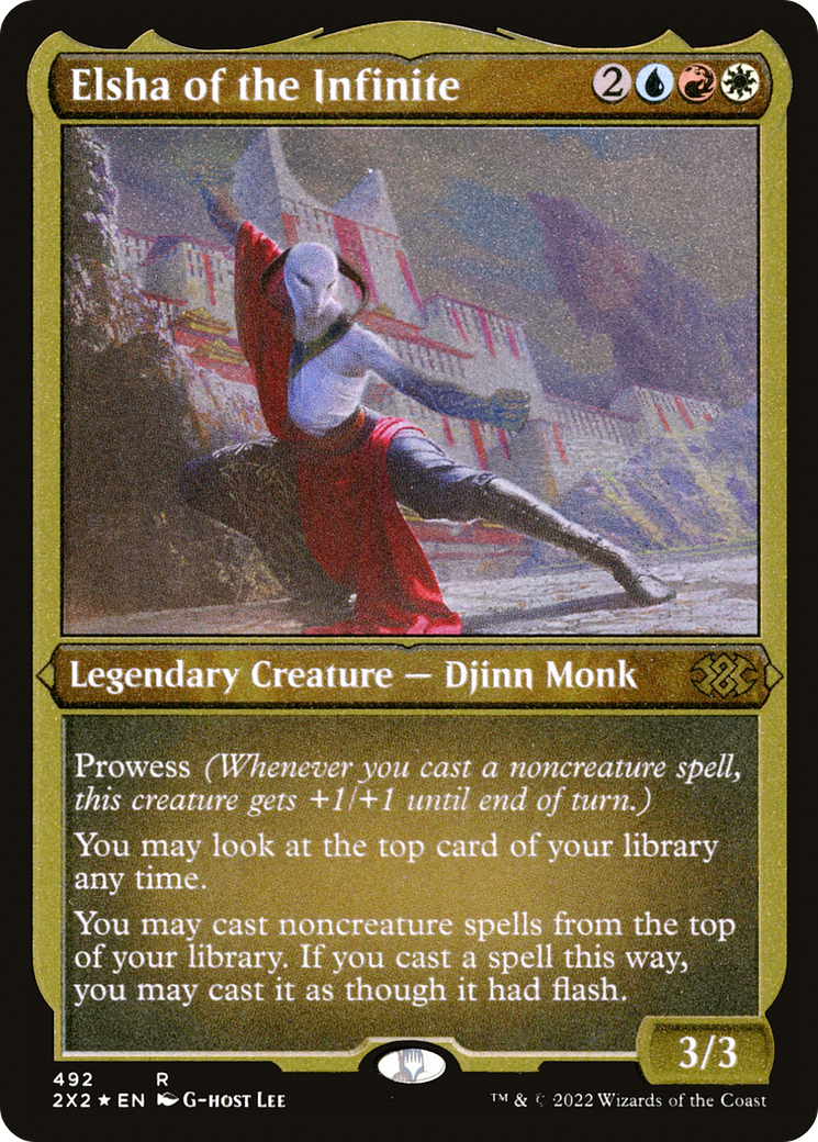 Image of Elsha of the Infinite (Foil Etched) [Double Masters 2022]