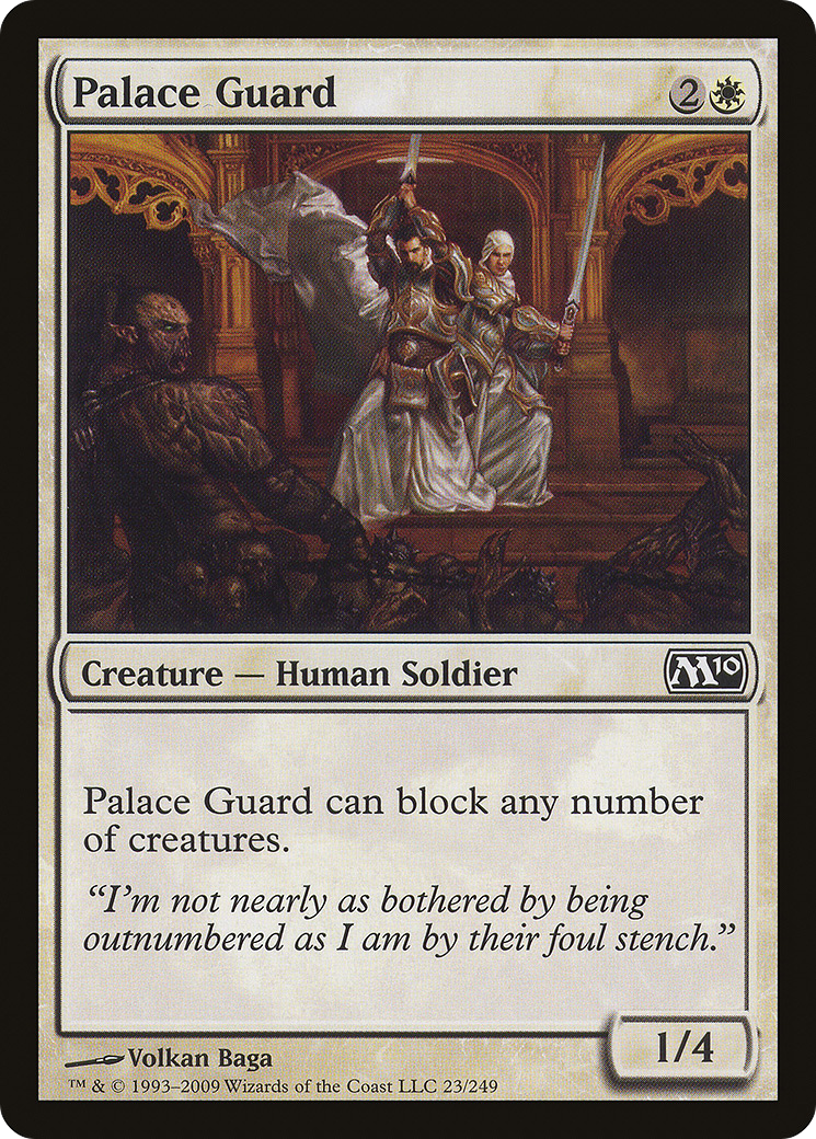 Image of Palace Guard [Magic 2010]