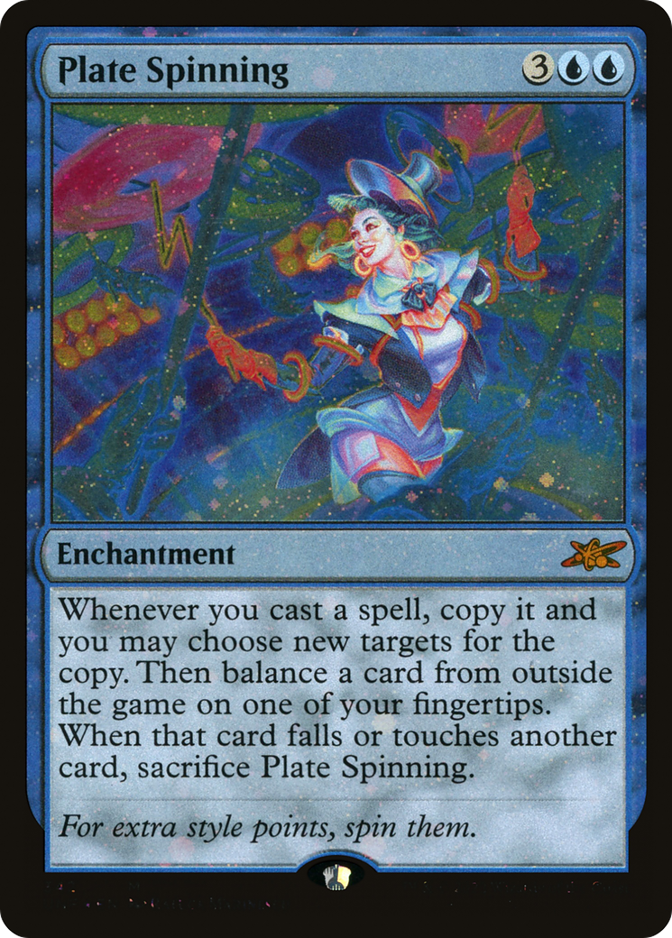 Image of Plate Spinning (Galaxy Foil) [Unfinity]